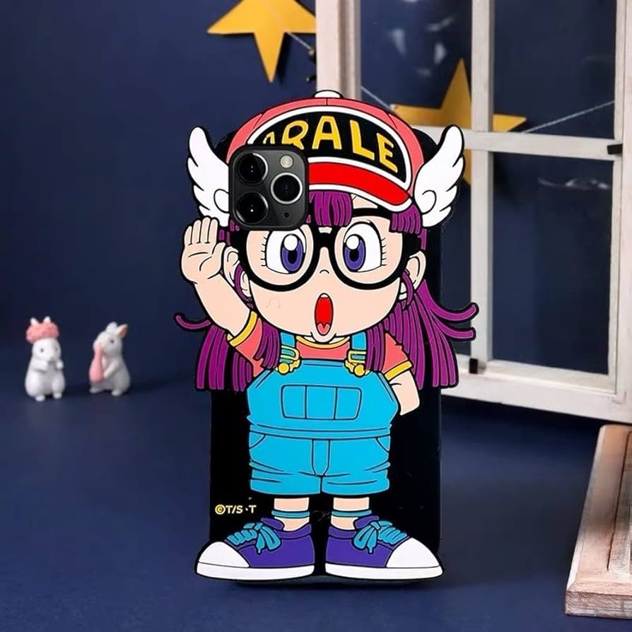 Amazon.co.jp: アラレちゃん 【iphone13 多機種対応 】 スマホケース